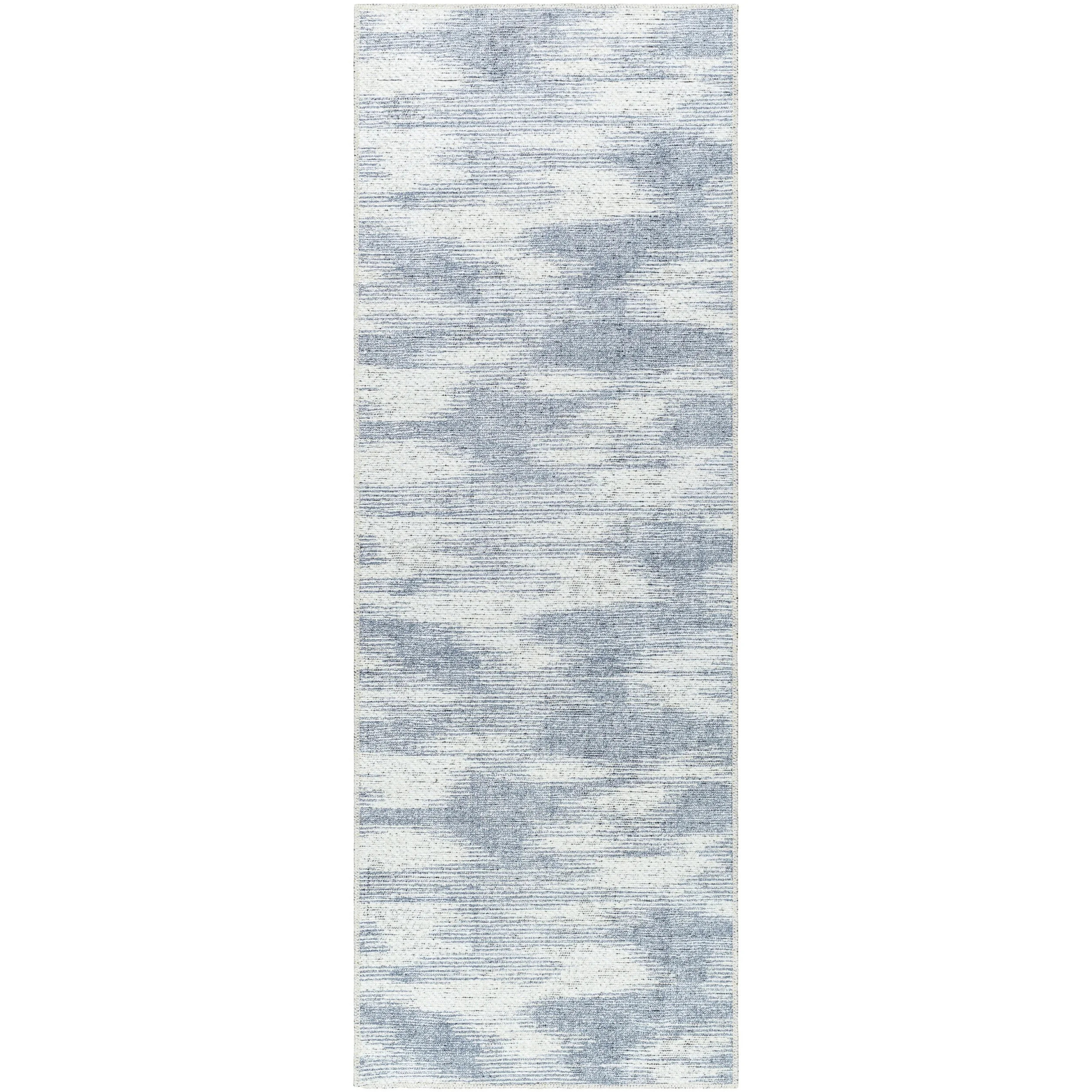 Better Homes & Garden Blue Broken Ikat Runner Rug for Bedroom Laundry Room Hallway for Bedroom La... | Walmart (US)