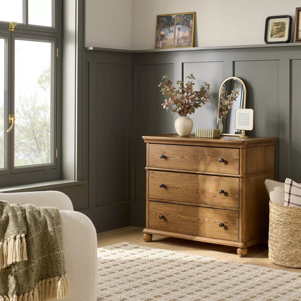 3 Drawer Classic Vertical Dresser - Hearth & Hand™ with Magnolia | Target