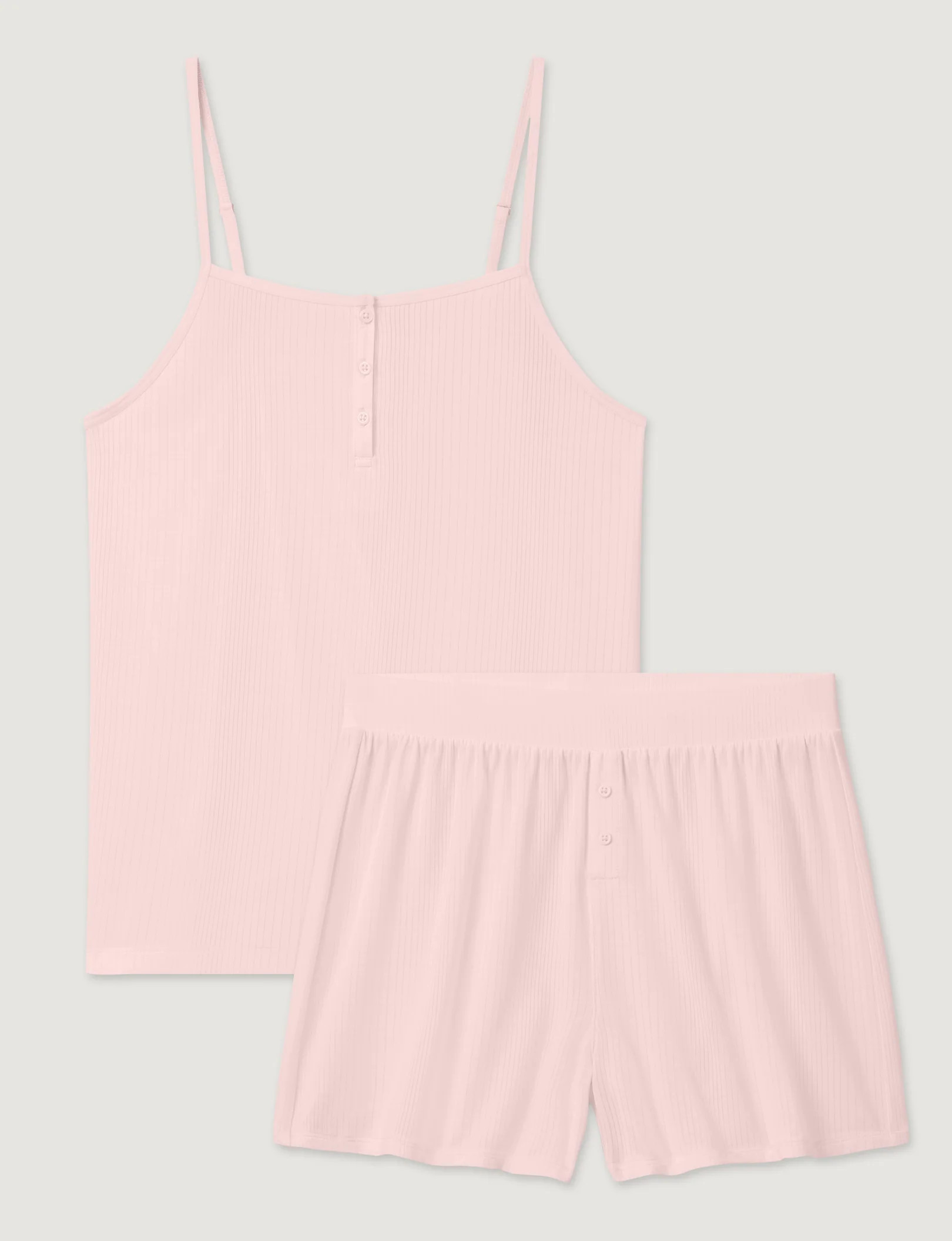 Women's Second Skin Luxe Rib Cami & Short Set | Tommy John