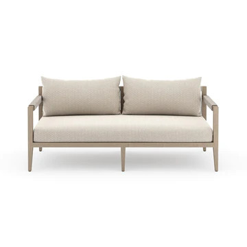 Sherwood Sofa - Washed Brown | Burke Decor