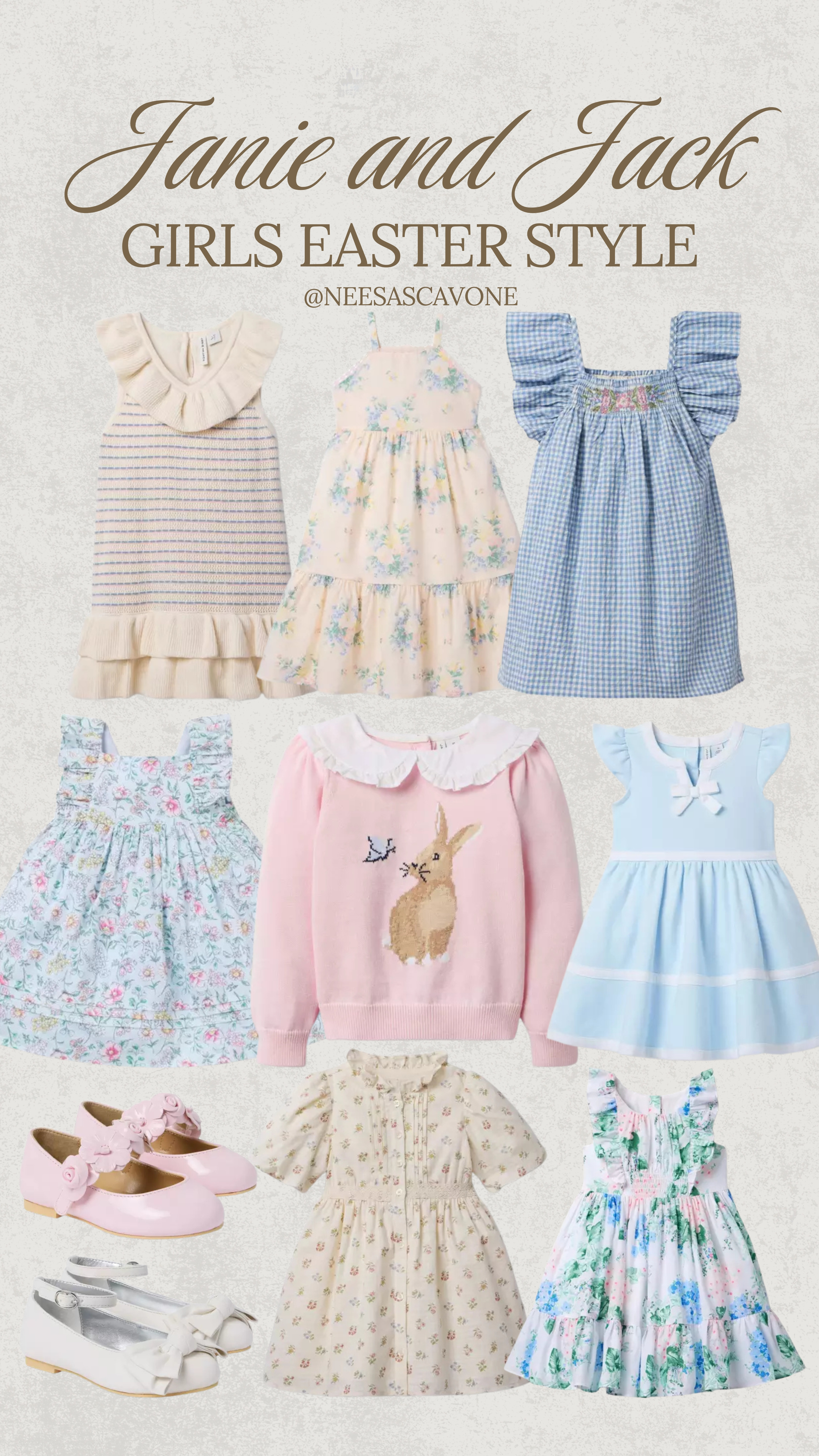 The sweetest Easter style looks for girls 🐇 #easterootd #kidseasteroutfit #kidseaster #easterbasket #easterbunny #easteroutfit #janieandjack #toddlergirl #toddlerboy #babyeaster #girlseasteroutfit #girlsoutfit #girlseasterstyle

 

 

#LTKKids #LTKSeasonal #LTKSaleAlert