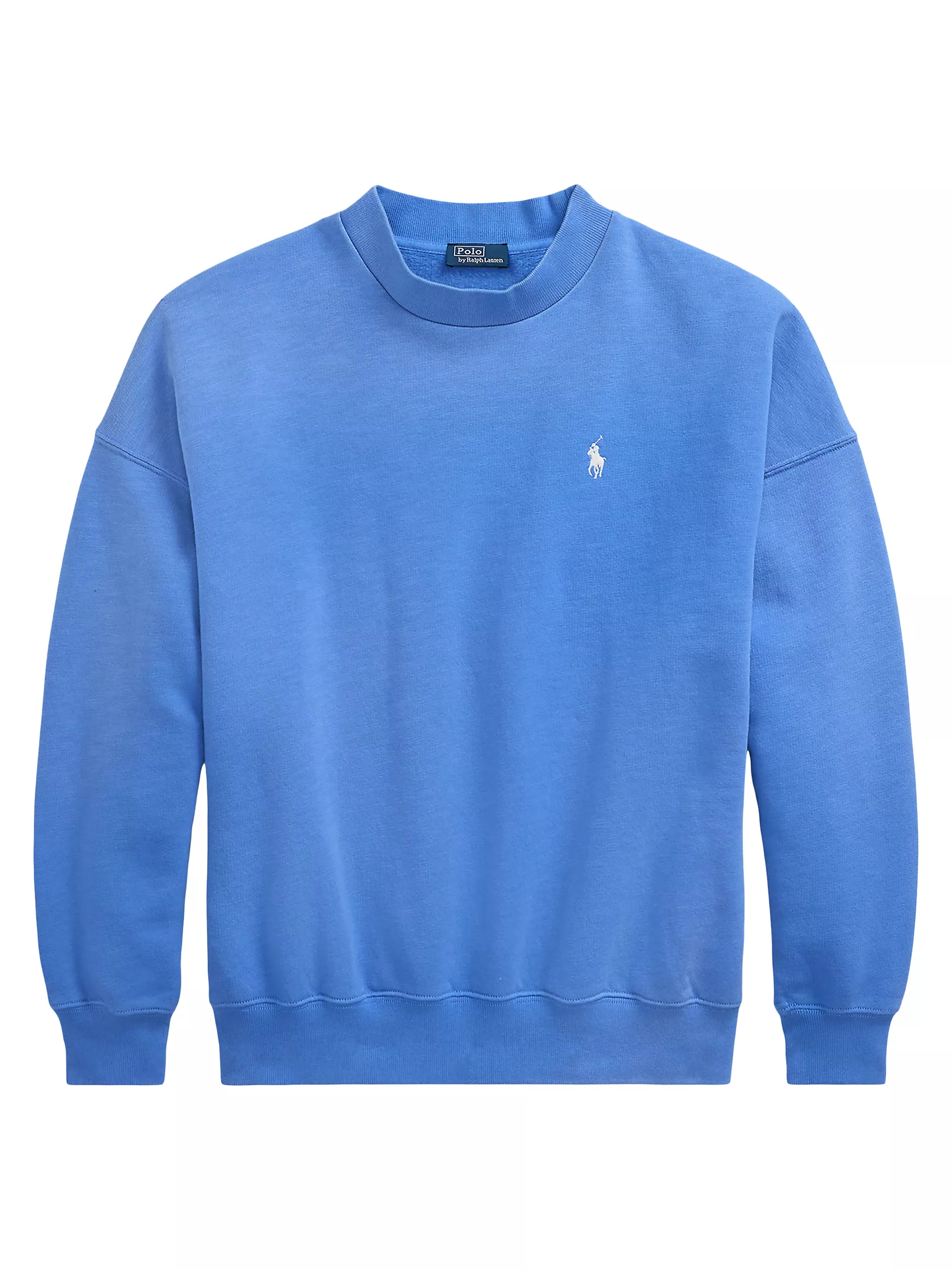 Logo Cotton-Blend Crewneck Sweatshirt | Saks Fifth Avenue