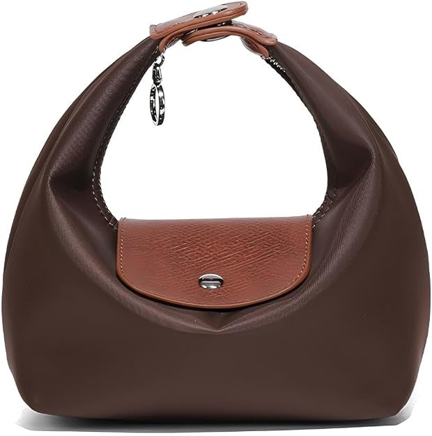 Mini Nylon Handbag for Women Crossbody Purse with Adjustable Strap Sling Bag Hobo | Amazon (US)