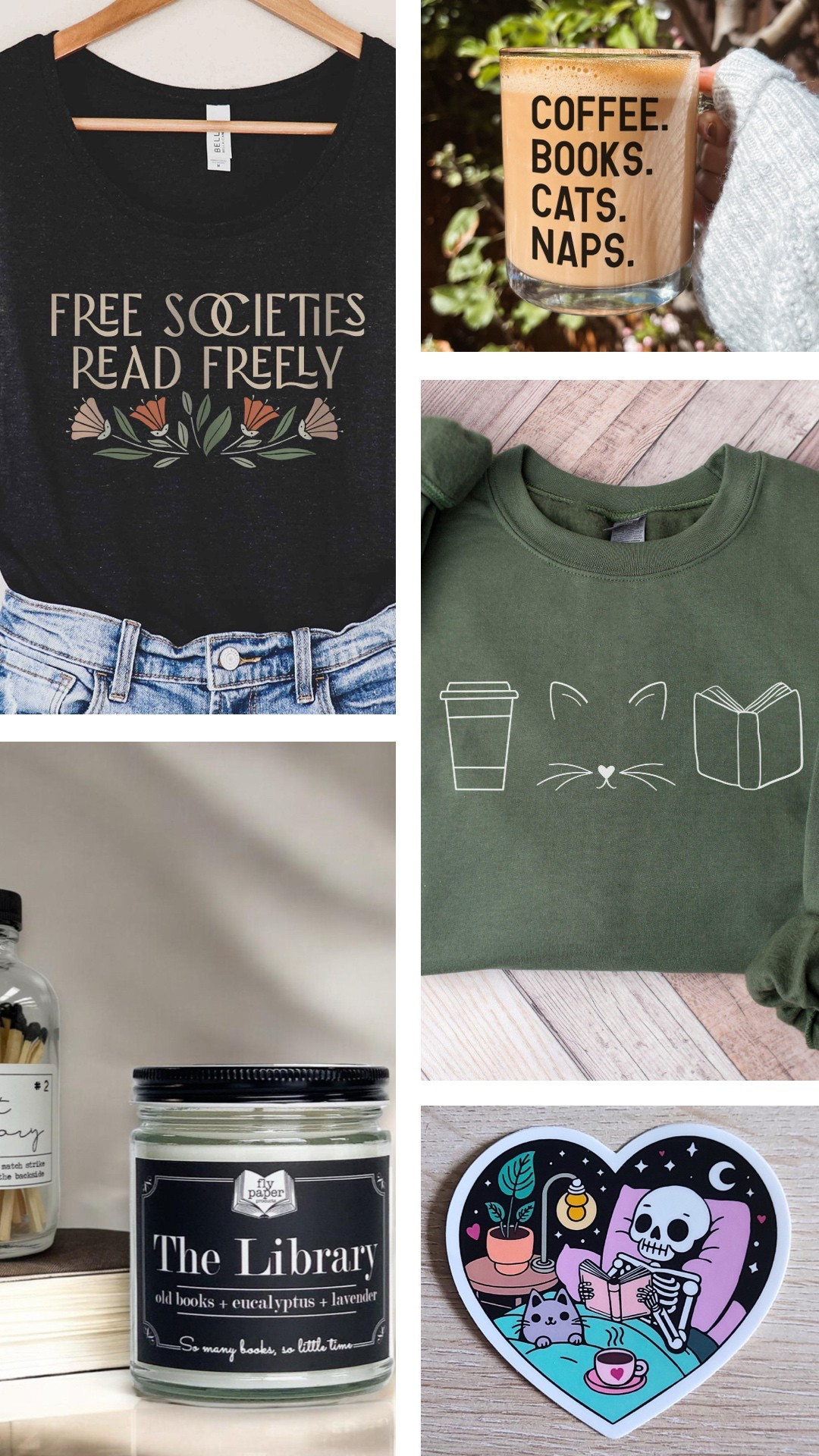 I just updated my round up of cute, bookish finds for readers - lots of cute Etsy finds, comfy tees, home decor, and more!

#LTKGiftGuide #LTKHome #LTKStyleTip