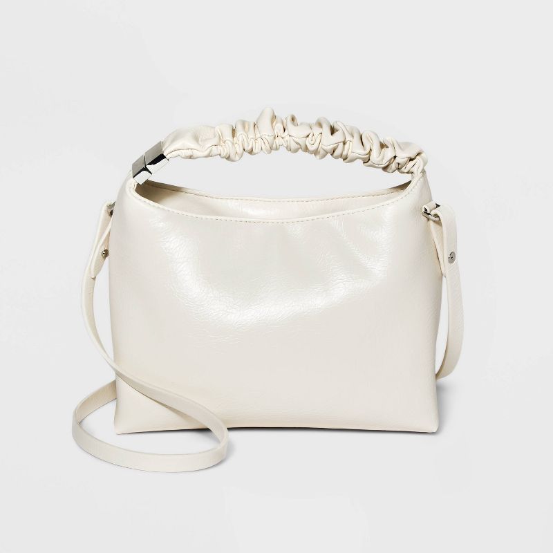 Ruched Top Handle Crossbody Bag - A New Day™ | Target