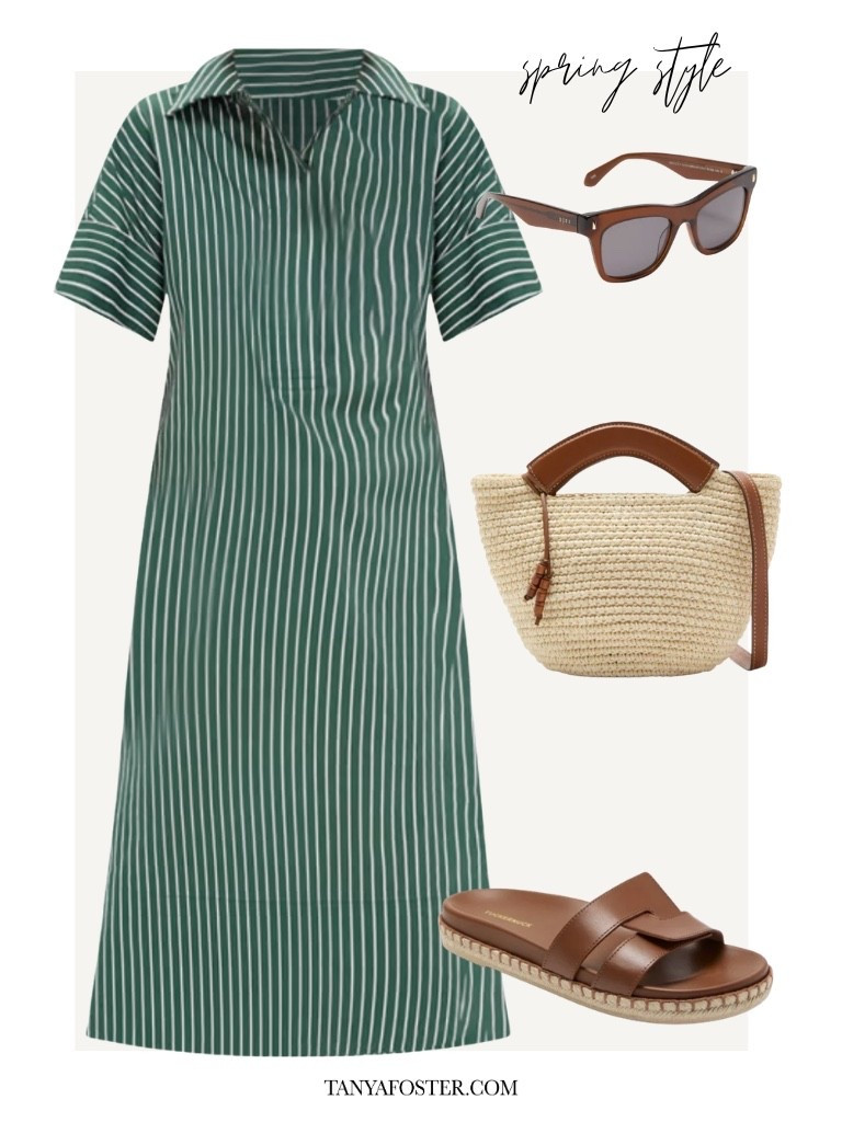 Chic shirtdress styled for spring

#LTKSeasonal #LTKootd