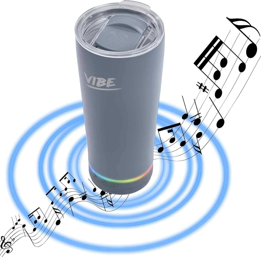 FIRESIDE OUTDOOR 2022 Vibe Speaker Tumbler, 1000MaH Battery, Up to 8 Hours Playback Time, With IP... | Amazon (US)