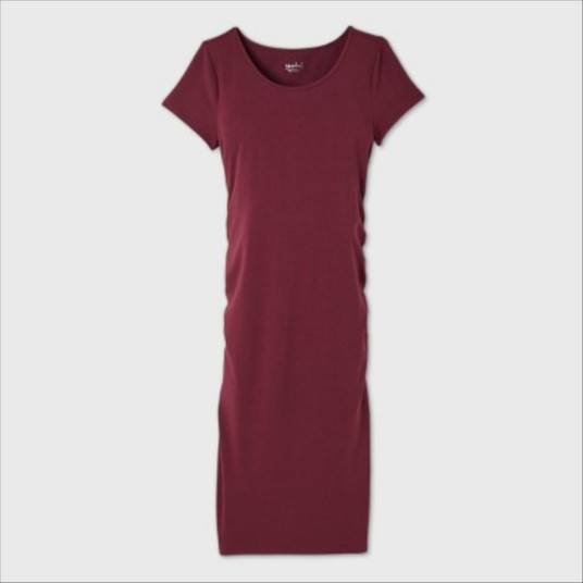 Short Sleeve T-Shirt Maternity Dress - Isabel Maternity by ...
