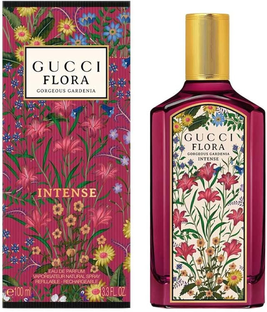 Gucci Flora Gorgeous Gardenia Intense Eau de Parfum Spray for Women 3.3 oz / 100 ml | Amazon (US)