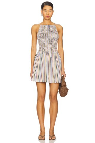 FAITHFULL THE BRAND Laia Mini Dress in Sifnos Stripe from Revolve.com | Revolve Clothing (Global)
