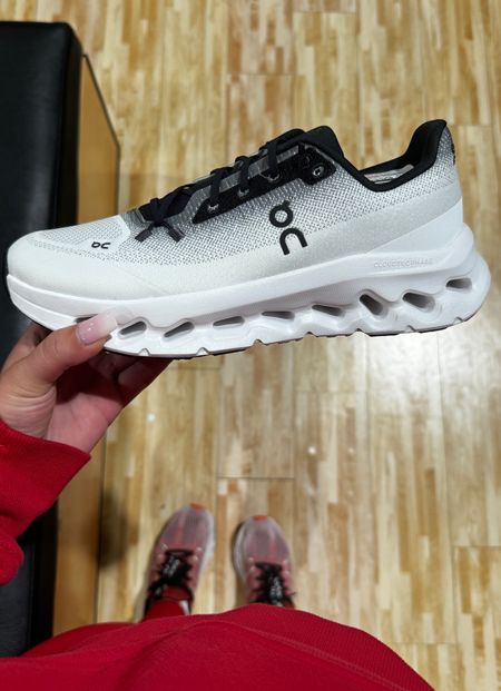 If you’re looking for a running/walking shoe, THIS BRAND and specifically the style I’m wearing & holding are the ones to get!!! I’ve tried SO MANY and nothing compares!!!! I walk 3.5-4 miles about 4-5x a week in these and don’t experience any pain!!! None in my feet, in my back etc. they are truly the BEST!!!! Cannot recommend enough!!!! #sneakers #tennisshoes #runningshoes #athleisure #shoes 

#LTKstyletip #LTKshoecrush #LTKfitness