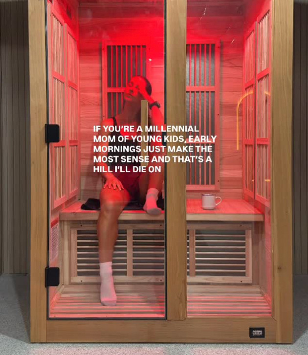 Our sauna (less than $2k)! 

 #LTKmorningroutine #LTKselfcare #LTKHome