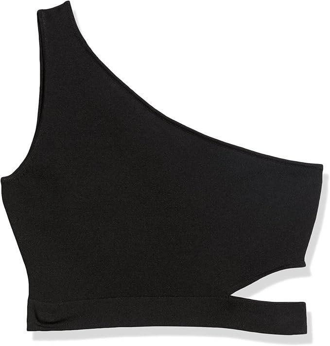 The Drop Suéter recortado de un hombro Valentina para mujer | Amazon (US)