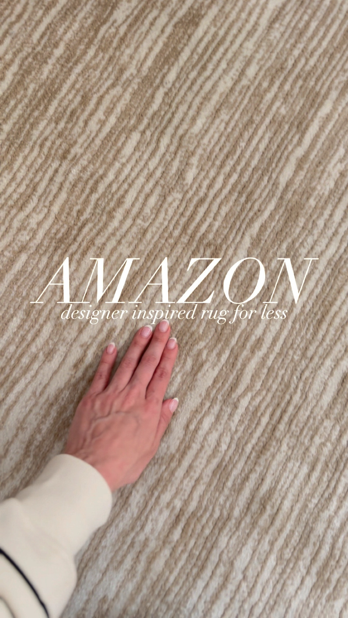 Amazon designer inspired rug for less! 

Amazon, Rug, Home, Console, Amazon Home, Amazon Find, Look for Less, Living Room, Bedroom, Dining, Kitchen, Modern, Restoration Hardware, Arhaus, Pottery Barn, Target, Style, Home Decor, Summer, Fall, New Arrivals, CB2, Anthropologie, Urban Outfitters, Inspo, Inspired, West Elm, Console, Coffee Table, Chair, Pendant, Light, Light fixture, Chandelier, Outdoor, Patio, Porch, Designer, Lookalike, Art, Rattan, Cane, Woven, Mirror, Luxury, Faux Plant, Tree, Frame, Nightstand, Throw, Shelving, Cabinet, End, Ottoman, Table, Moss, Bowl, Candle, Curtains, Drapes, Window, King, Queen, Dining Table, Barstools, Counter Stools, Charcuterie Board, Serving, Rustic, Bedding, Hosting, Vanity, Powder Bath, Lamp, Set, Bench, Ottoman, Faucet, Sofa, Sectional, Crate and Barrel, Neutral, Monochrome, Abstract, Print, Marble, Burl, Oak, Brass, Linen, Upholstered, Slipcover, Olive, Sale, Fluted, Velvet, Credenza, Sideboard, Buffet, Budget Friendly, Affordable, Texture, Vase, Boucle, Stool, Office, Canopy, Frame, Minimalist, MCM, Bedding, Duvet, Looks for Less

#LTKSeasonal #LTKhome #LTKstyletip