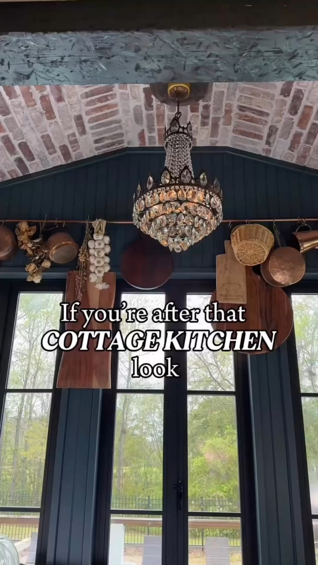 Copper rails that instantly give your kitchen that cozy cottage feel. Warm, functional, and full of charm, they bring a lived in look that feels both practical and timeless. 🪴✨

 #CottageKitchen #CopperDetails #KitchenDecor #TimelessStyle #CozyHome #HomeDecor #DesignDetails #callsigndesign