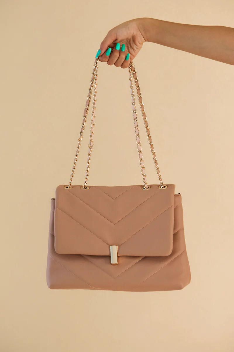 Small Changes Purse: Blushed Nude/Gold | Shophopes