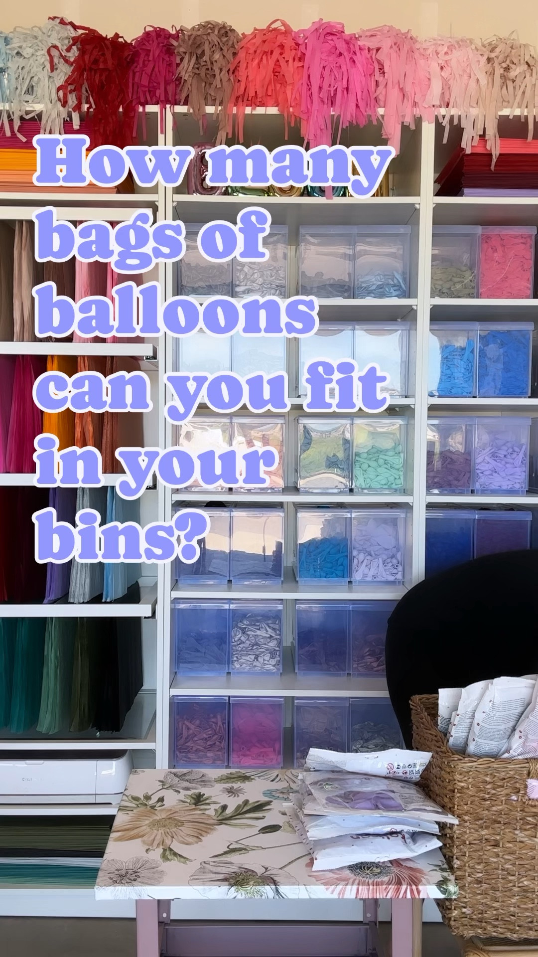 At least 5 bags of 50ct 5” from @kalisanballoons plus room for more! 

Comment ‘BIN’ for a link sent to your inbox on the exact one I use! ⁣
.⁣
.⁣
.⁣
.⁣
.⁣
#balloonstylist #balloon #balloonart #balloons #events #balloonarch #balloondecoration #balloongarland #balloonbouquet #balloondecor

#LTKkids #LTKparties #LTKwedding