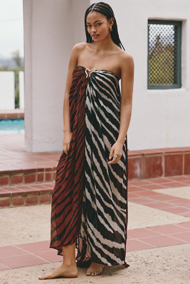 Villa Fresca Gaia Strapless Dress | Anthropologie (US)