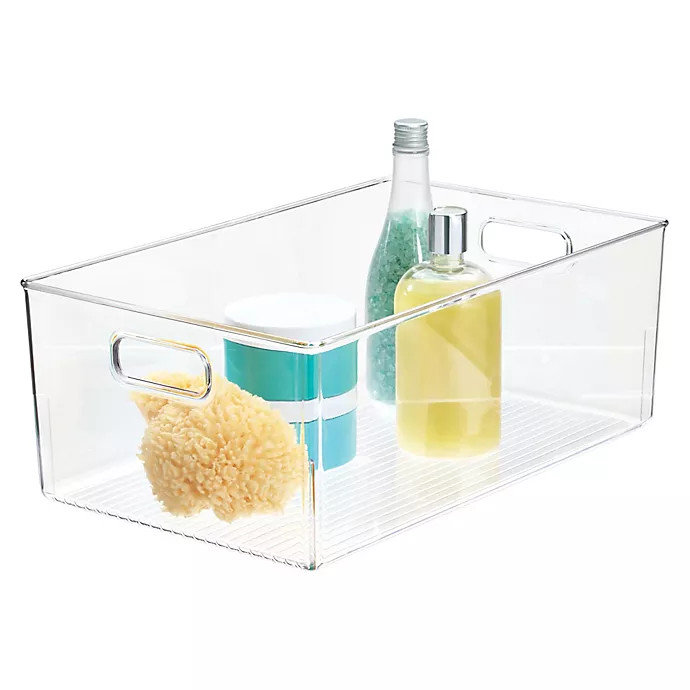 iDesign® Large Bath Bin | Bed Bath & Beyond Canada