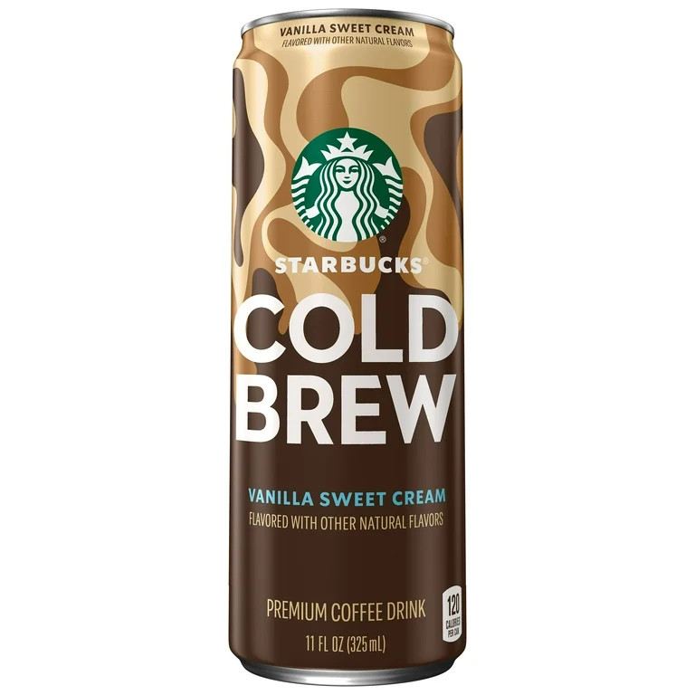 Starbucks Cold Brew Vanilla Sweet Cream 11oz Can | Walmart (US)