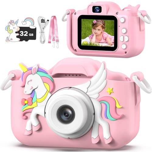Masterbee Children's Camera Toys for Girls & Boys, 3-12 Years - 1080P HD Video Kids Digital Camera - Perfect for Christmas & Birthday Gifts | Amazon (US)