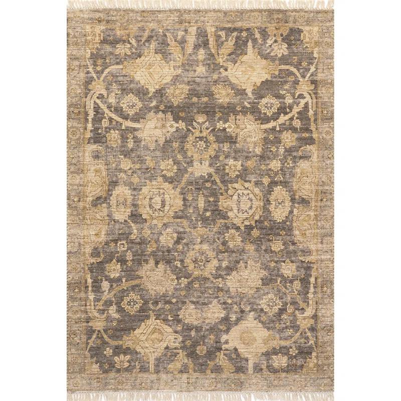 Marigold Vintage Tasseled Area Rug | Wayfair North America