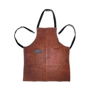 Grill Apron (Leather/1-Size) | The Home Depot