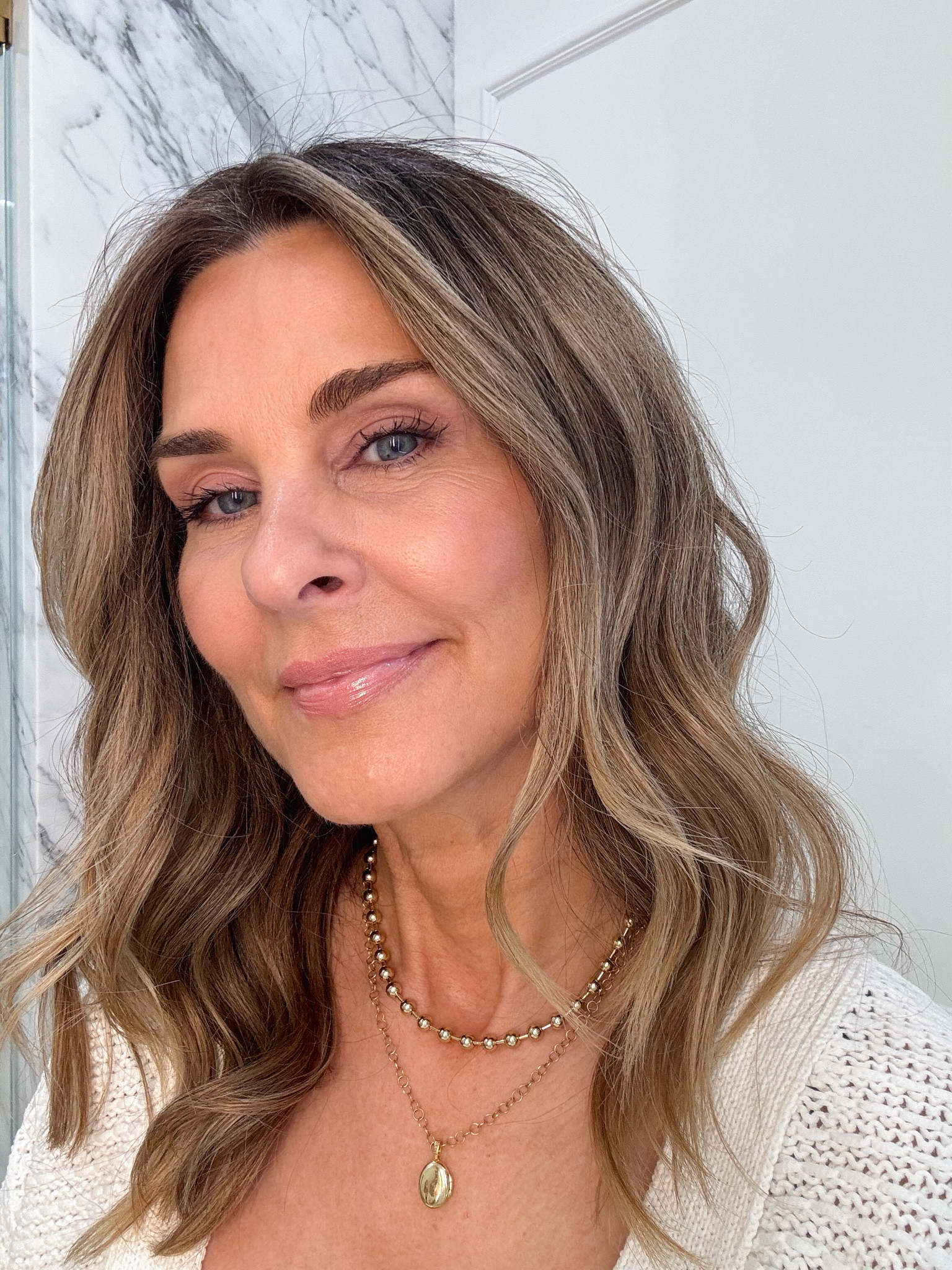 Spring/Summer clean make up from Jane Iredale I’ll be using. Applies beautifully and stays all day! Foundation is -weekend skin, spf 50, vit c for a glow! 

Blush Flourish & Velvet Petal
Glow bronzers 
Eye showdown trio Wildflower, Honeysuckle 
-Foundation Iris Romeo weekend skin
-Concealer Chanel 
-Powder Givenchy 3-Rose
-mascara Bobbi Brown Smokey eye
-CT lip cheat pillow talk
-lawless forget the filler Glazed 

#LTKbeauty #LTKstyletip #LTKover40