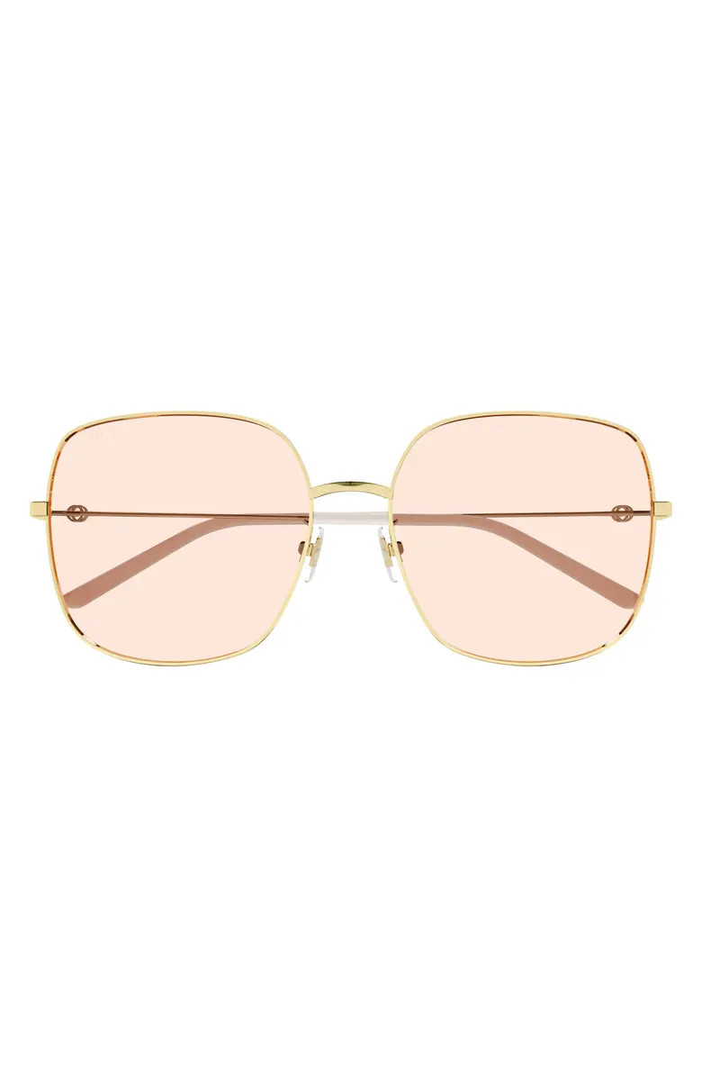 59mm Square Sunglasses | Nordstrom