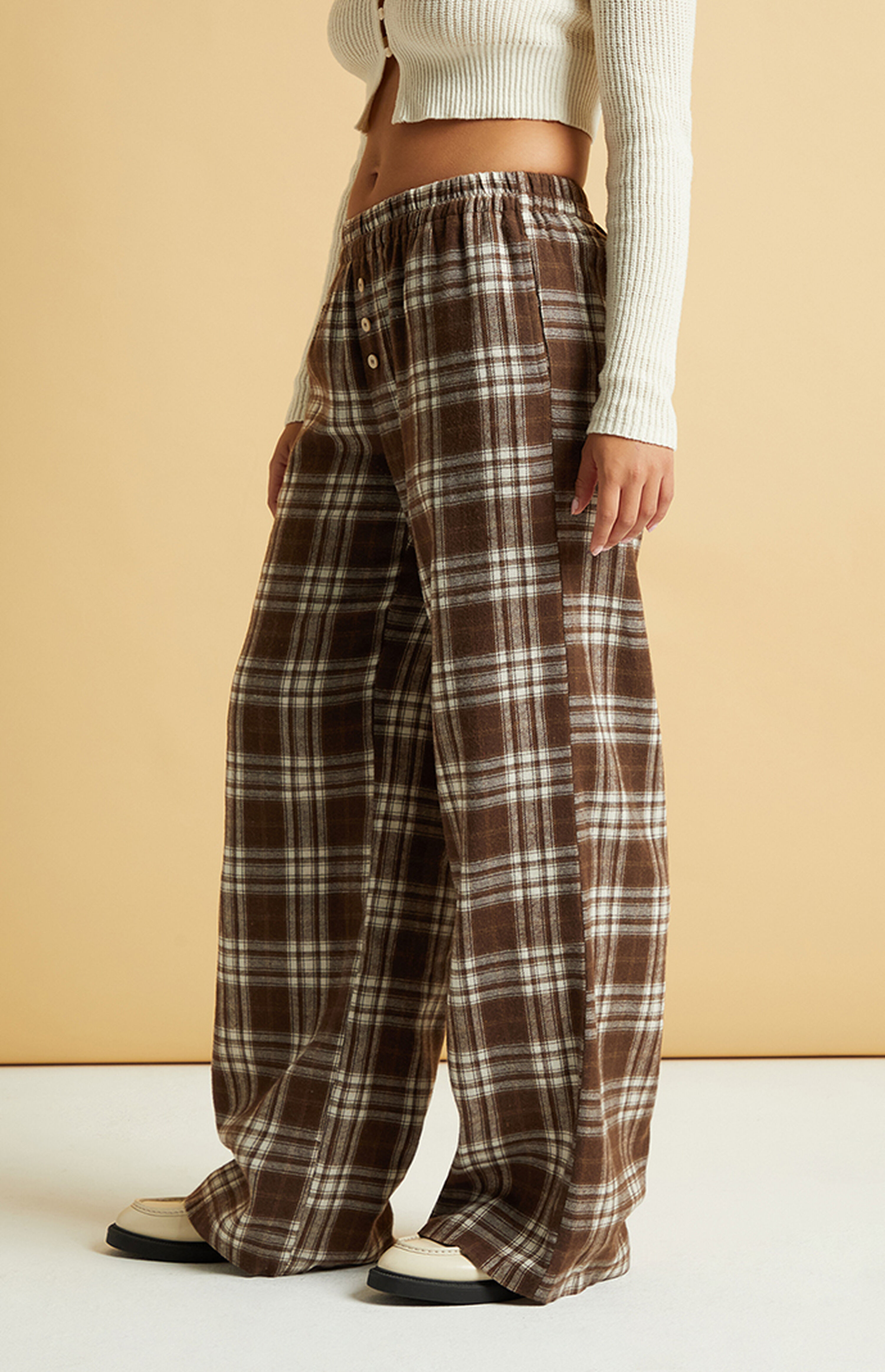 Beverly and Beck Flannel Boxer Pants | PacSun