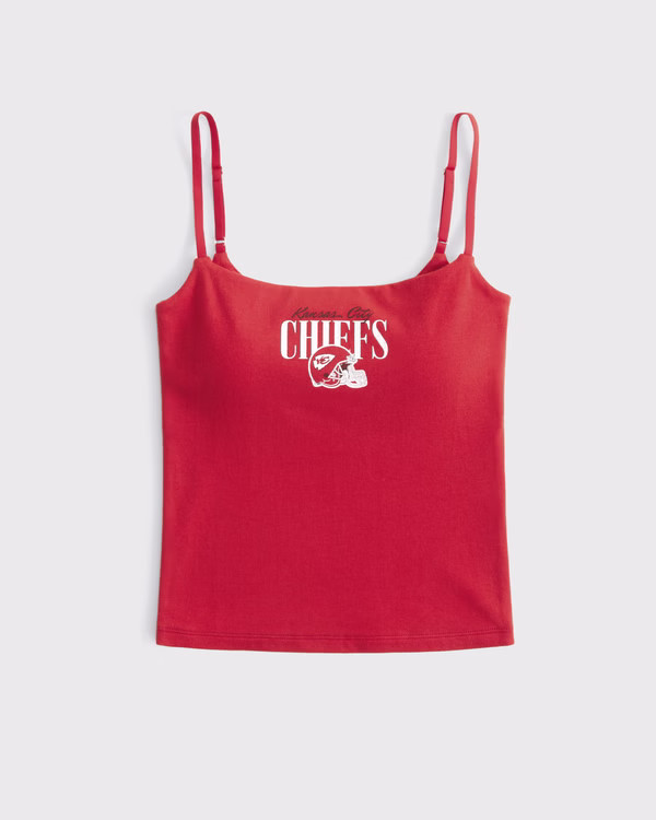 NFL Kansas City Chiefs Bra-Free 90s Cami | NFL Kansas City Chiefs | Abercrombie.com | Abercrombie & Fitch (US)