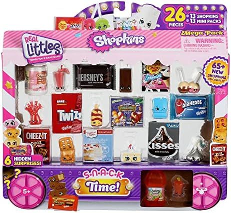 Shopkins Real Littles Mega Pack | 13 Plus 13 Real Branded Mini Packs (26 Total Pieces). Style May... | Amazon (US)
