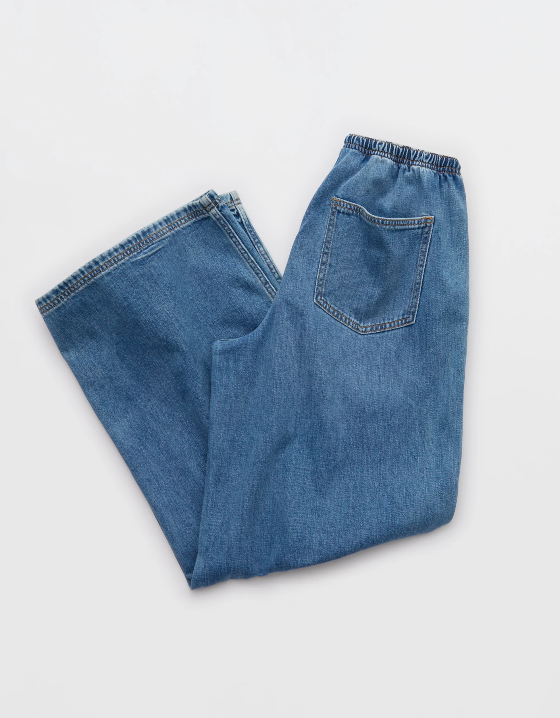 Aerie Daydream Denim Pull-On Pant | American Eagle Outfitters (US & CA)