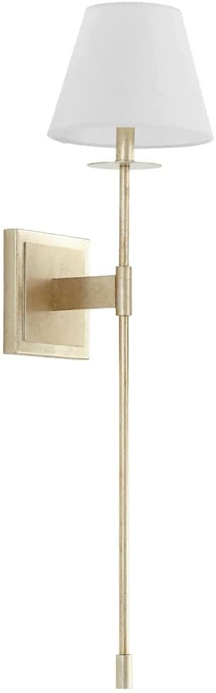 Cyan Design 11266 11266-Kubel 1 8 inch Aged Silver Leaf Sconce Wall Light, Multi Color | Amazon (US)