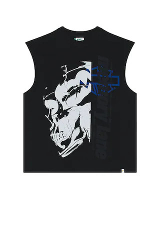 Memory Lane T3 Blitz Sleeveless Tee in Light Gray from Revolve.com | Revolve Clothing (Global)