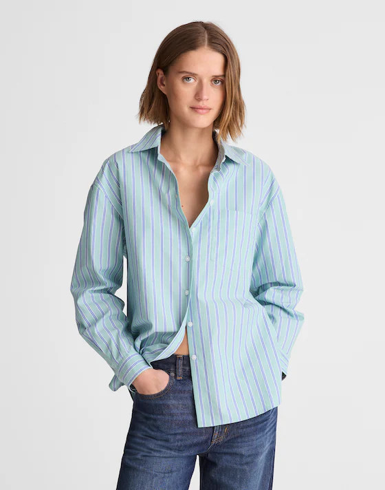 The Easy Shirt in Poplin | Madewell