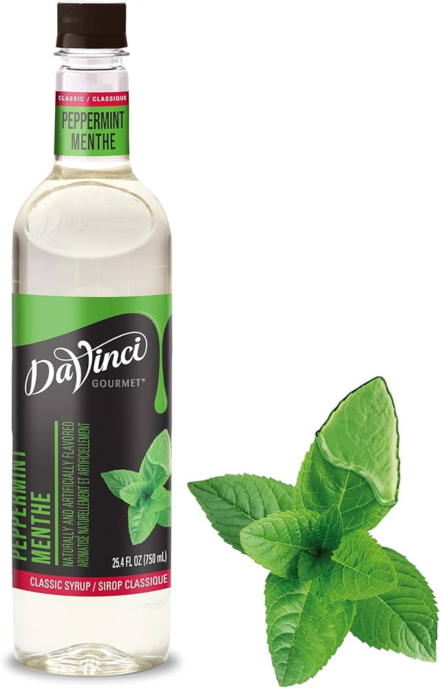 DaVinci Gourmet Classic Peppermint Syrup, 25.4 Fluid Ounces (Pack of 1) | Amazon (US)