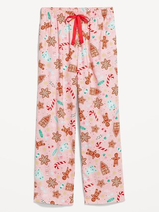 Mid-Rise Printed Flannel Pajama Pants | Old Navy (US)