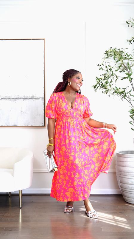 Pink maxi dress for summer @Walmart . It’s such a pretty color and great for so many summer occasions. It’s under $40 #WalmartPartner #WalmartFashion @WalmartFashion #WalmartFinds 

#LTKFindsUnder50 #LTKVideo #LTKMidsize