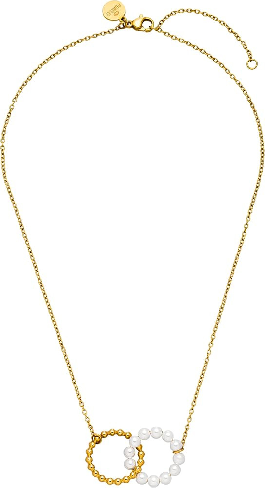 Purelei Infinity Pearl Kette \u2013 wasserfest & verstellbar | Edelstahlkette mit ineinander vers... | Amazon (DE)