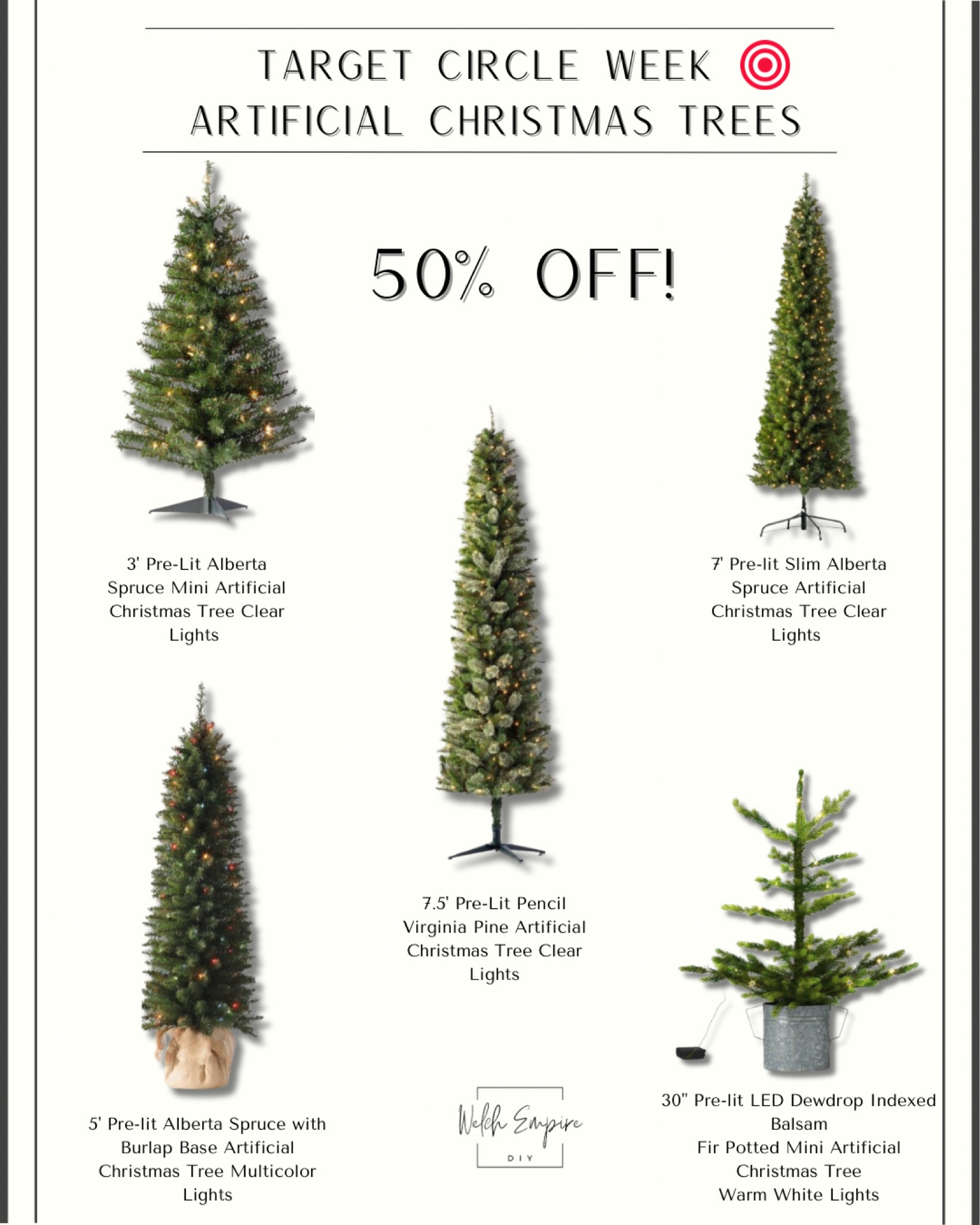 RUN 🏃🏽‍♀️don’t walk! Artificial Christmas trees at Target 🎯 are now 50% off! 

#Targetcircleweek #christmastrees #LTKHome #LTKChristmas

#LTKsalealert #LTKSeasonal #LTKHoliday