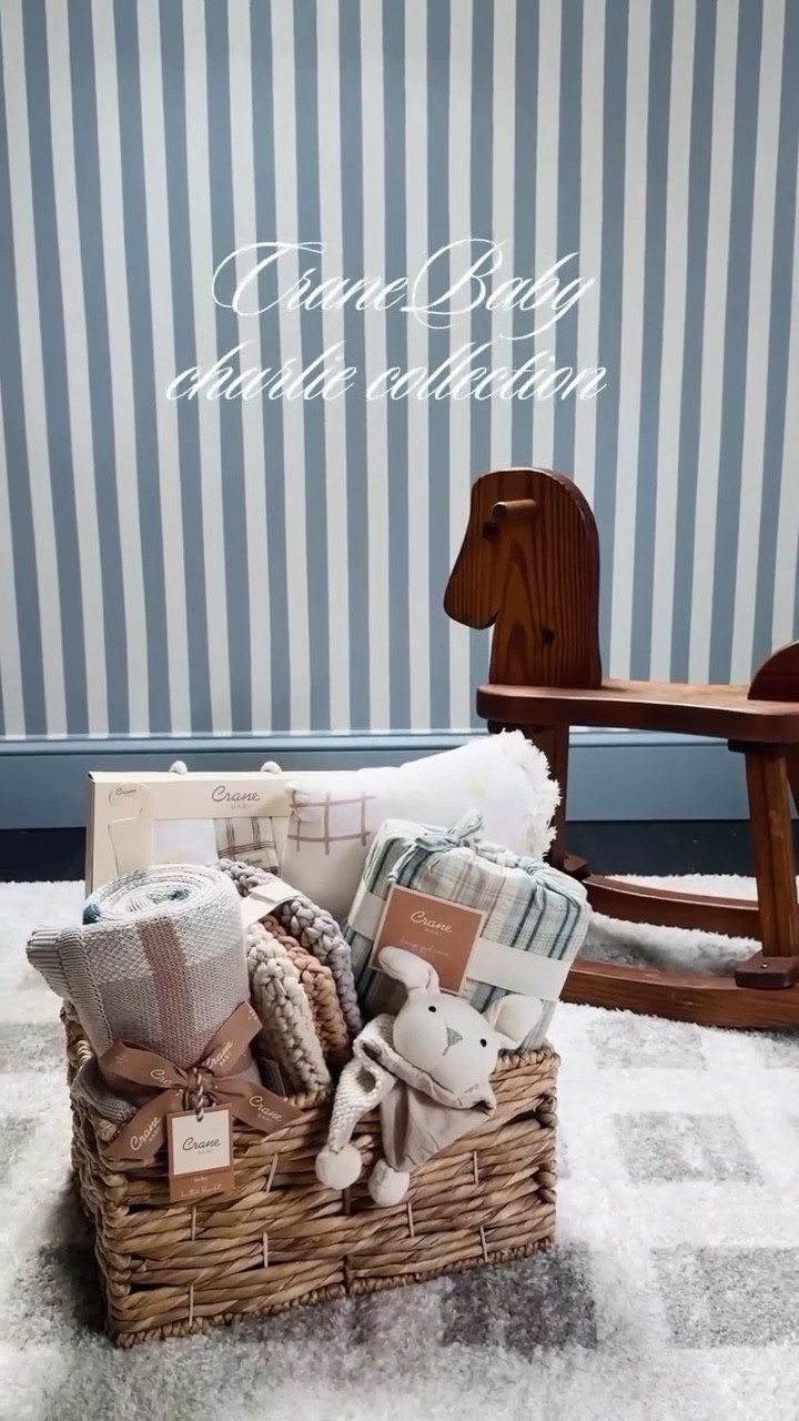 Stocking baby boy’s nursery with the sweetest new collection from @cranebaby 🧺🪿

Every item is made with all natural materials and is ethically & sustainably sourced. Their non-toxic prints and dyes made it the easiest decision for his nursery! 

Comment SHOP for all of the adorable details 🔗 

Featured Products:
• Charlie Farmhouse Knitted Plaid Blanket
• Charlie Farmhouse Quilted Baby Play Mat
• Charlie Farmhouse Hanging Storage Bin Trio
• Charlie Farmhouse Stripe Quilted Changing Cover
• Charlie Farmhouse Goose 3pc Bath Towel Wash Set
• Avery Organic Cotton Baby Lovey 

Everything is also linked in my LTK 🤎

@cranebaby #cranebaby #cranebabypartner #cranebabycharlie
