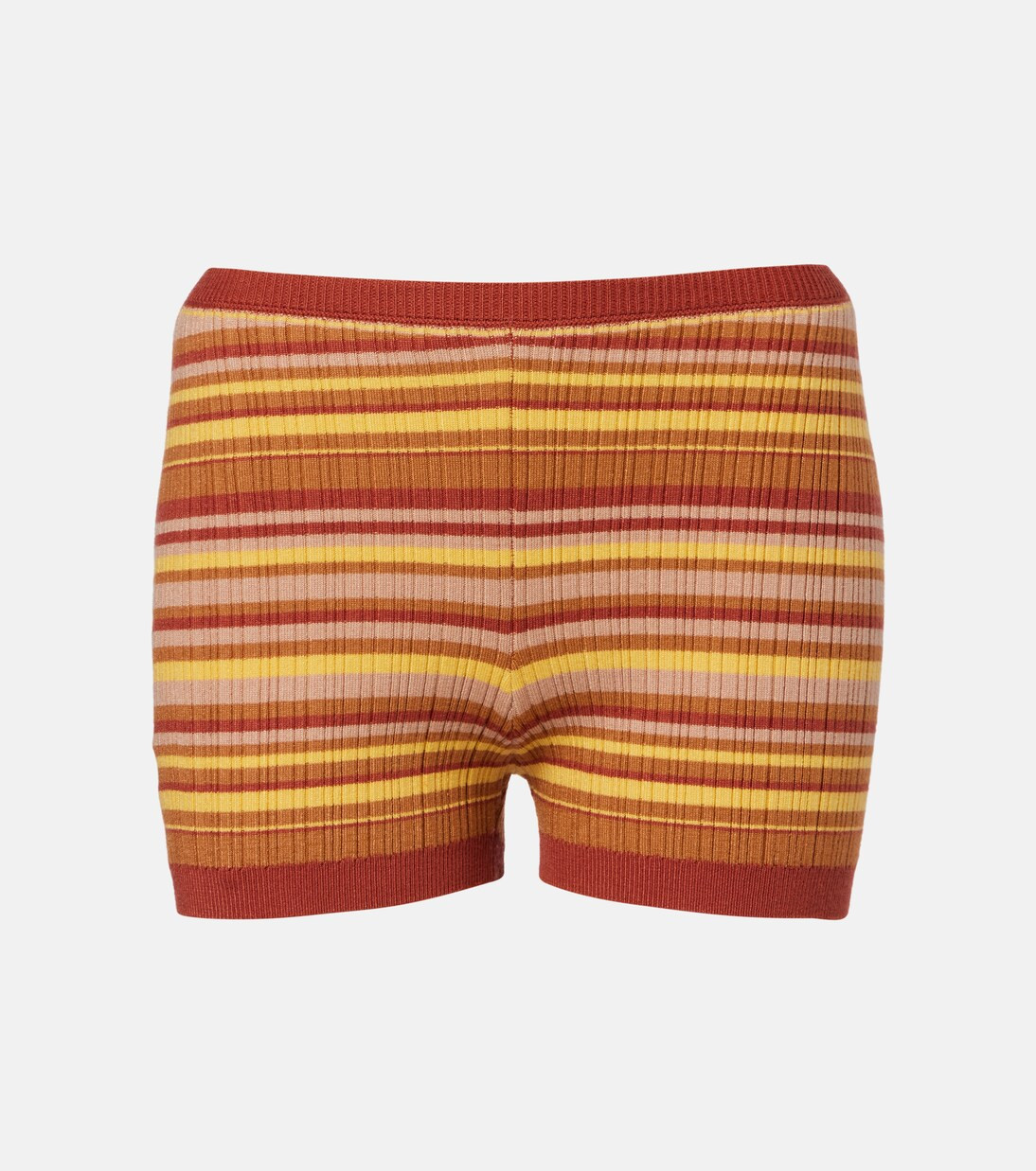 Jack ribbed-knit striped shorts | Mytheresa (US/CA)