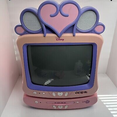 Disney Princess Retro Color TV Pink Model DT-1350P-T w/ DVD Player & Remote read  | eBay | eBay US