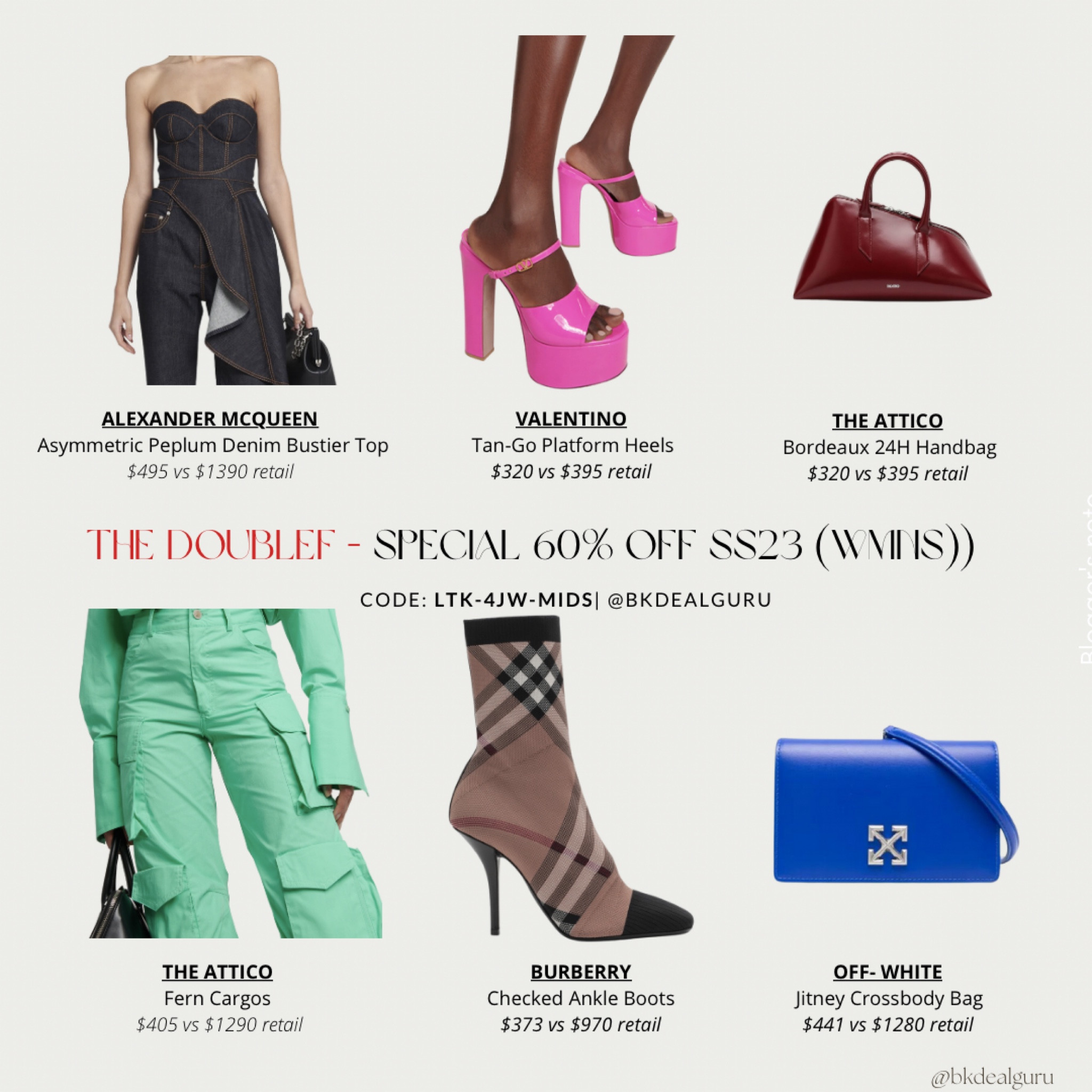 The best in women’s fashion for a fraction of the cost is what we call a deal! But 60% off during the DoubleF’s 60% off Sept Sale is what we call a STEAL! 

Code: LTK-4JW-MIDS


#LTKstyletip #LTKsalealert #LTKGiftGuide