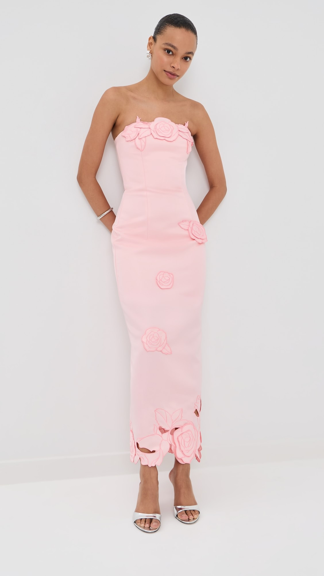 Rayna Applique Bustier Maxi Dress | Shopbop