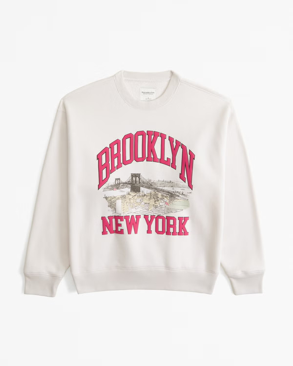 East Coast Destination Vintage Sunday Crew | Abercrombie & Fitch (US)