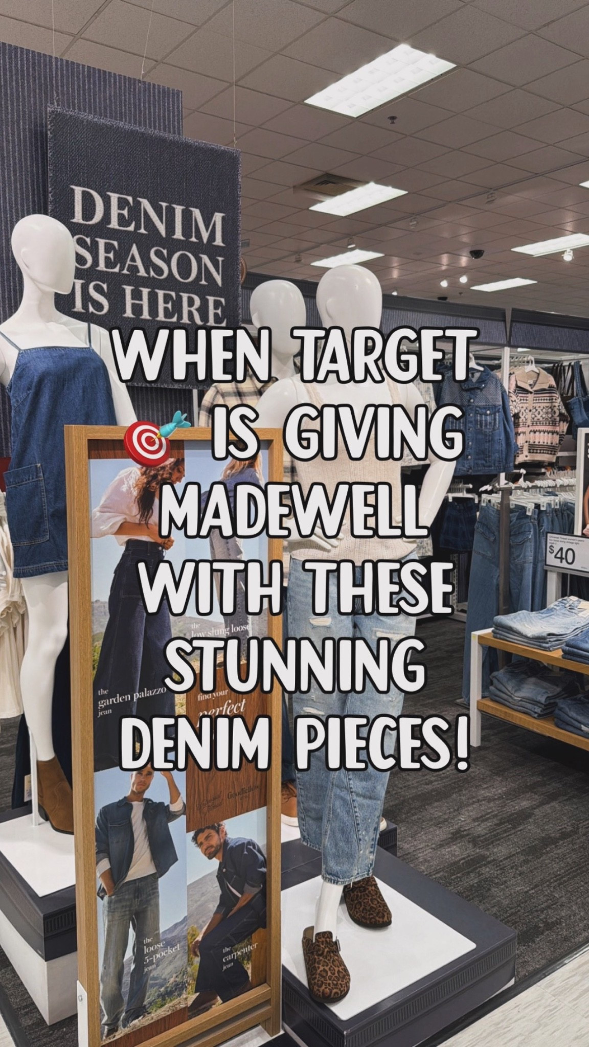 Target is doing the most this fall with this stunning denim collection!! **

#LTKgrwm #LTKootd #LTKmomlife