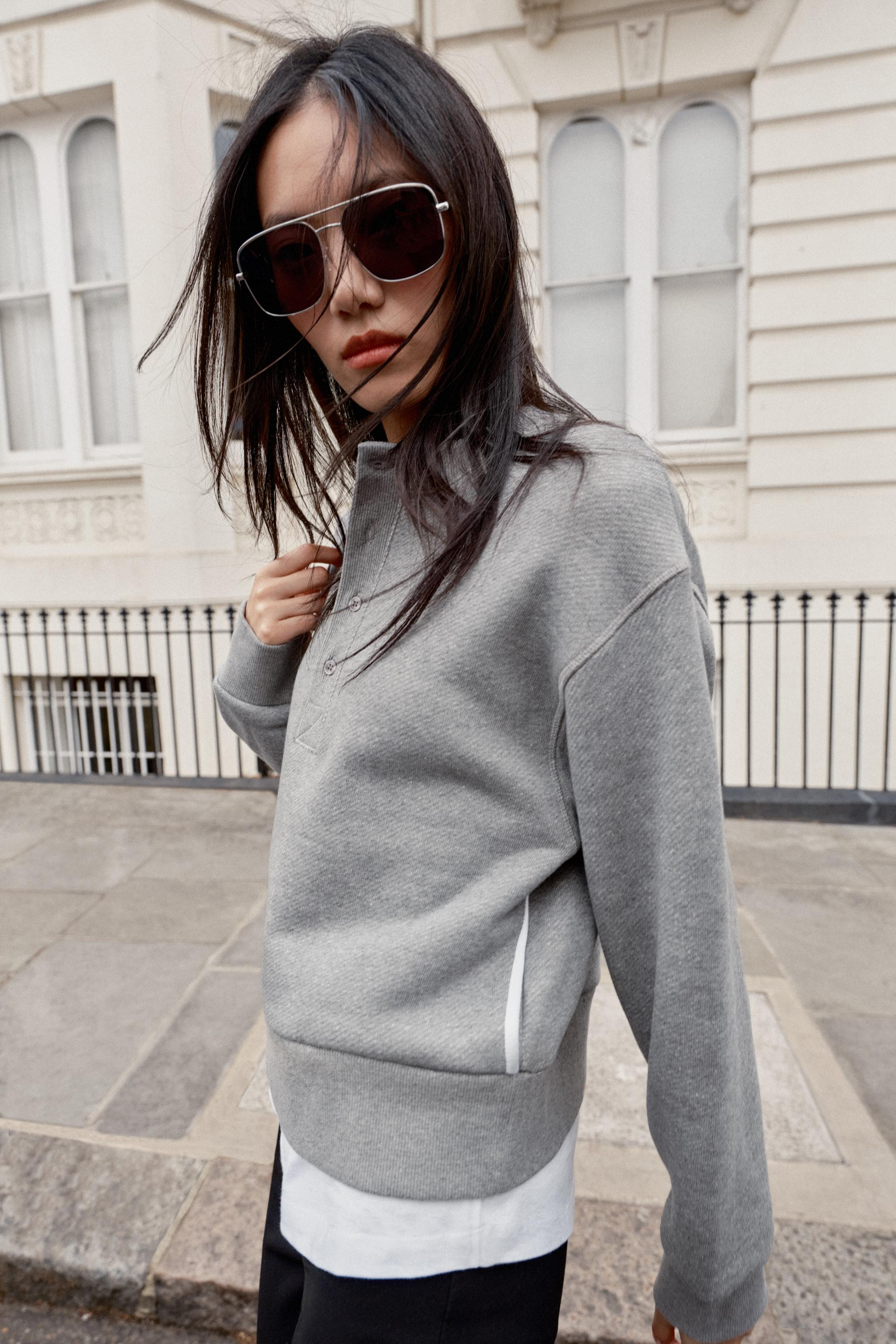 COMBINATION SWEATSHIRT | Zara US