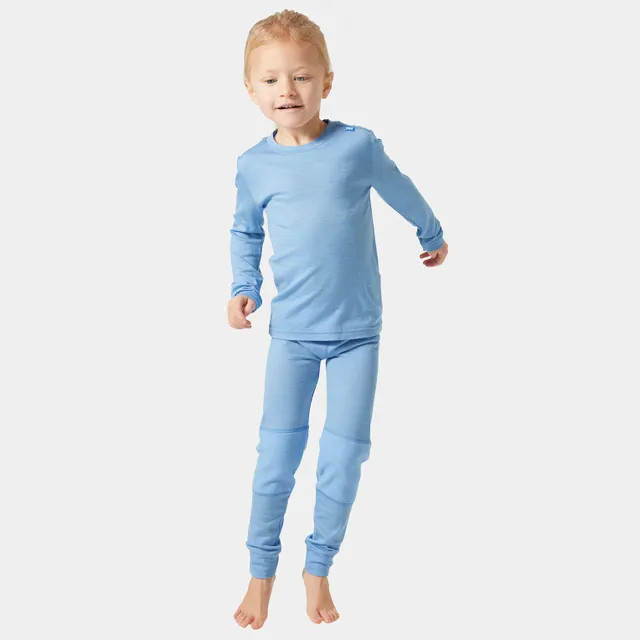 Kids' Merino Wool Base Layer Set | Helly Hansen US